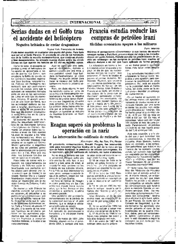 ABC MADRID 01-08-1987 página 21