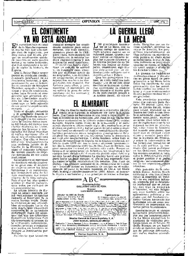 ABC MADRID 02-08-1987 página 11