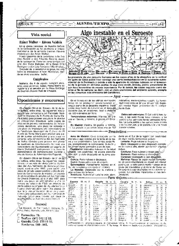 ABC MADRID 03-08-1987 página 30