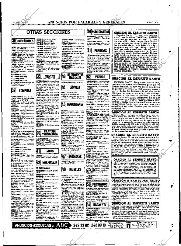 ABC MADRID 03-08-1987 página 83