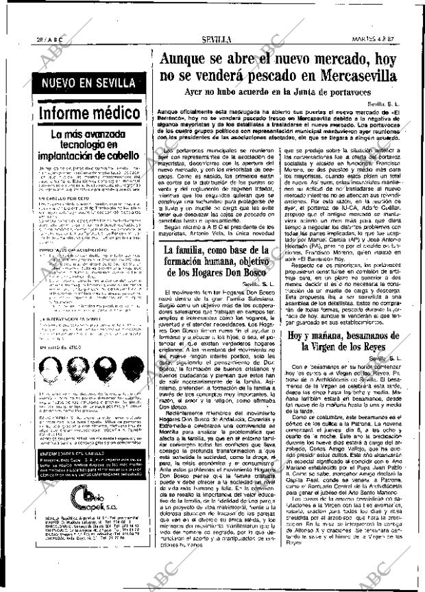 ABC SEVILLA 04-08-1987 página 28