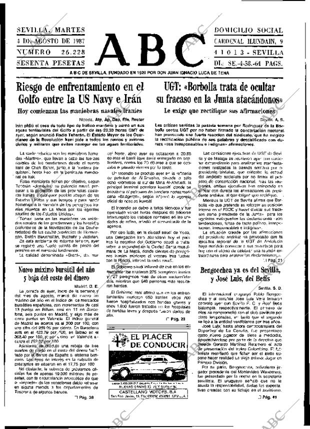 ABC SEVILLA 04-08-1987 página 9