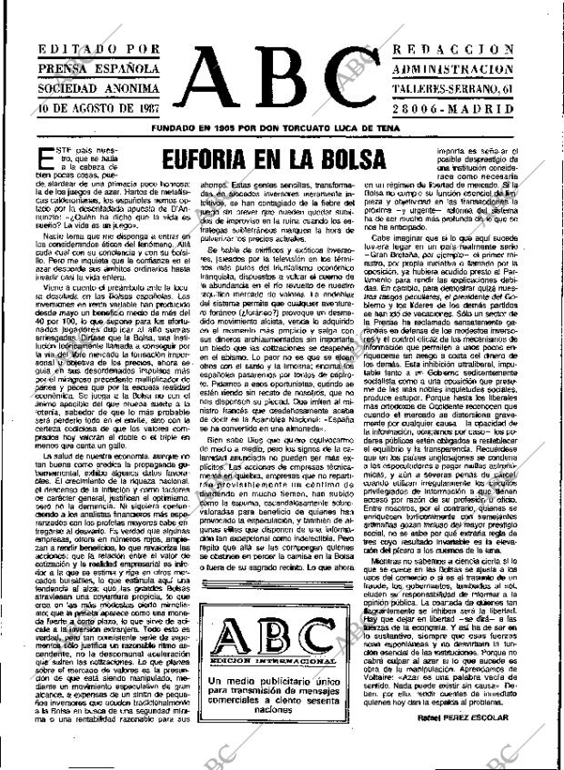 ABC MADRID 10-08-1987 página 3