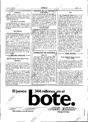 ABC SEVILLA 10-08-1987 página 25