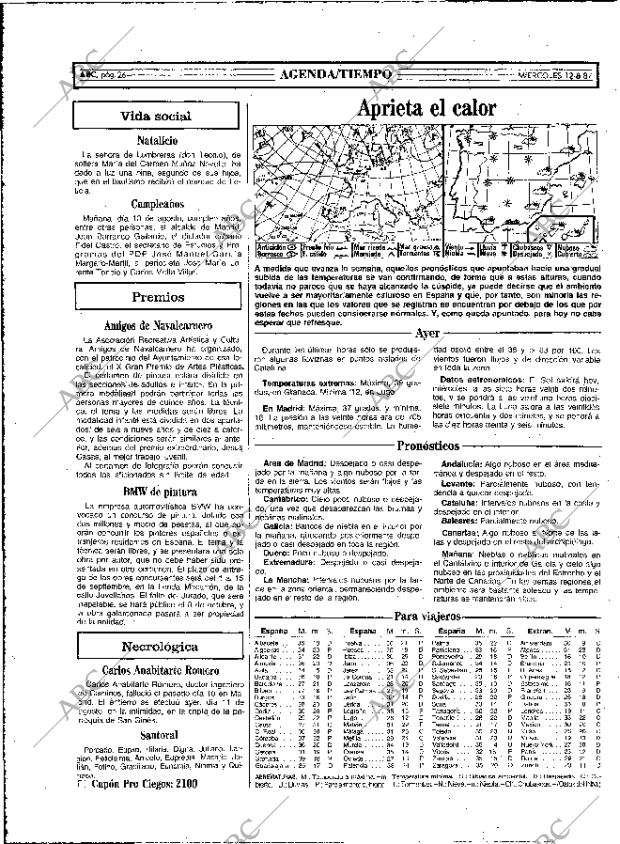ABC MADRID 12-08-1987 página 26