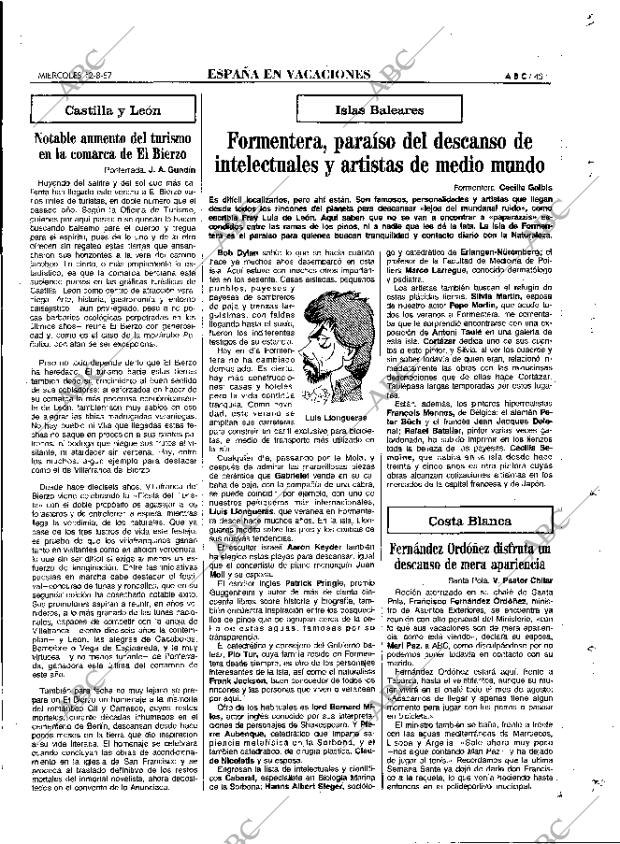 ABC MADRID 12-08-1987 página 45