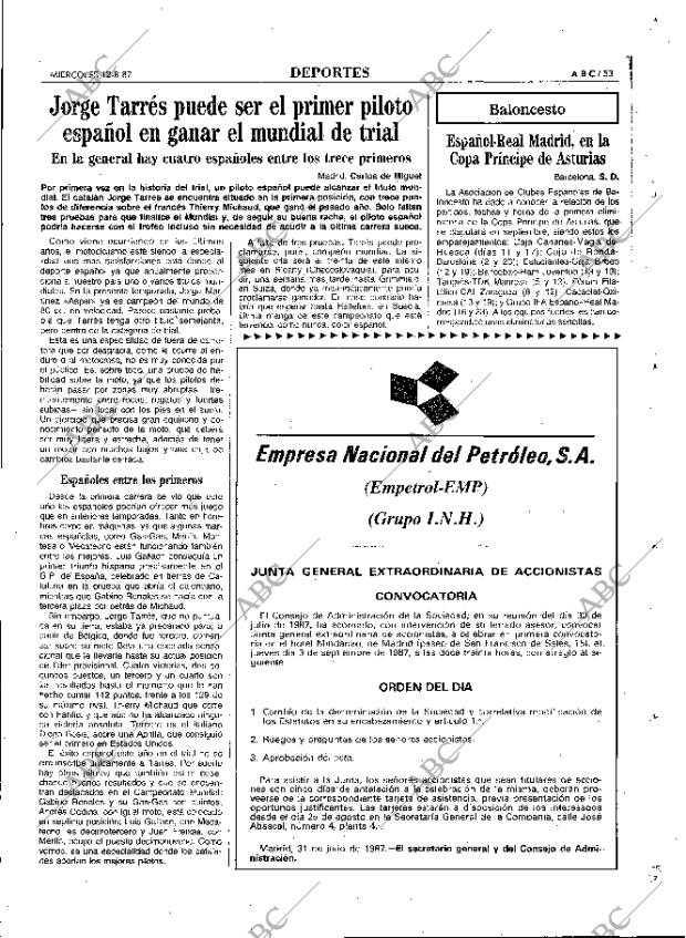 ABC MADRID 12-08-1987 página 53