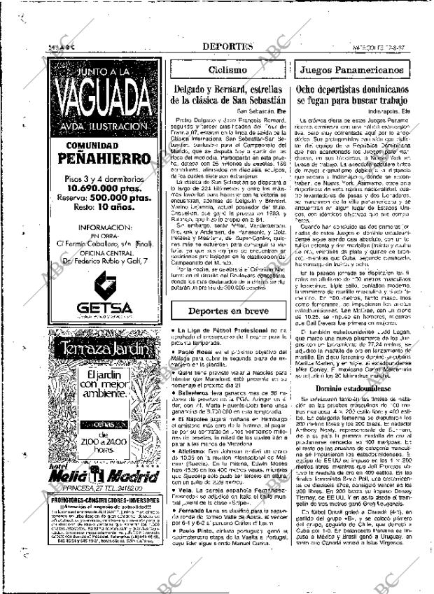 ABC MADRID 12-08-1987 página 54