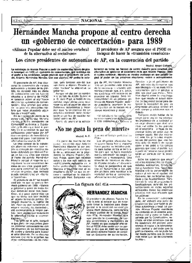 ABC MADRID 13-08-1987 página 15