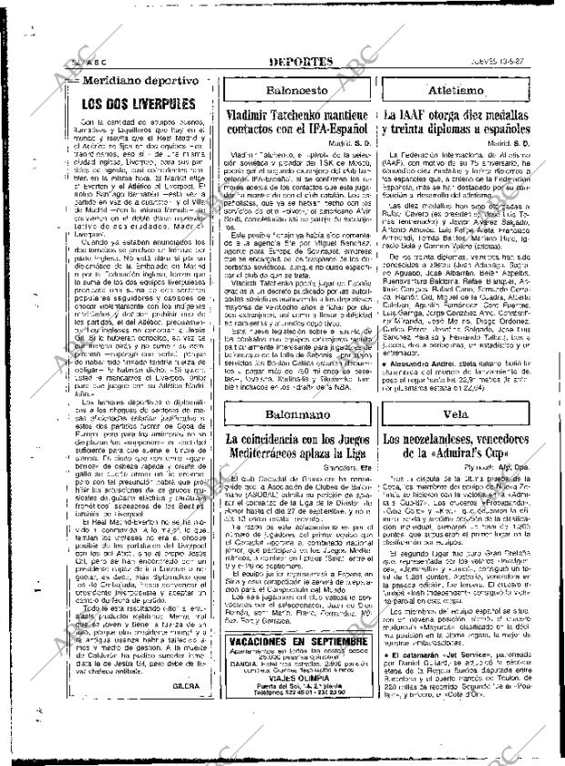 ABC MADRID 13-08-1987 página 52