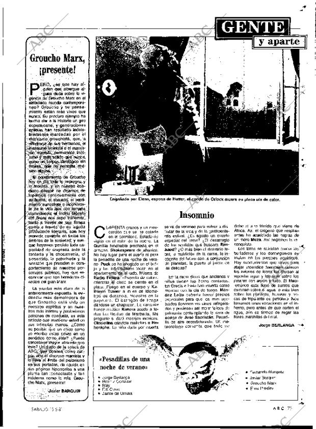 ABC MADRID 15-08-1987 página 75