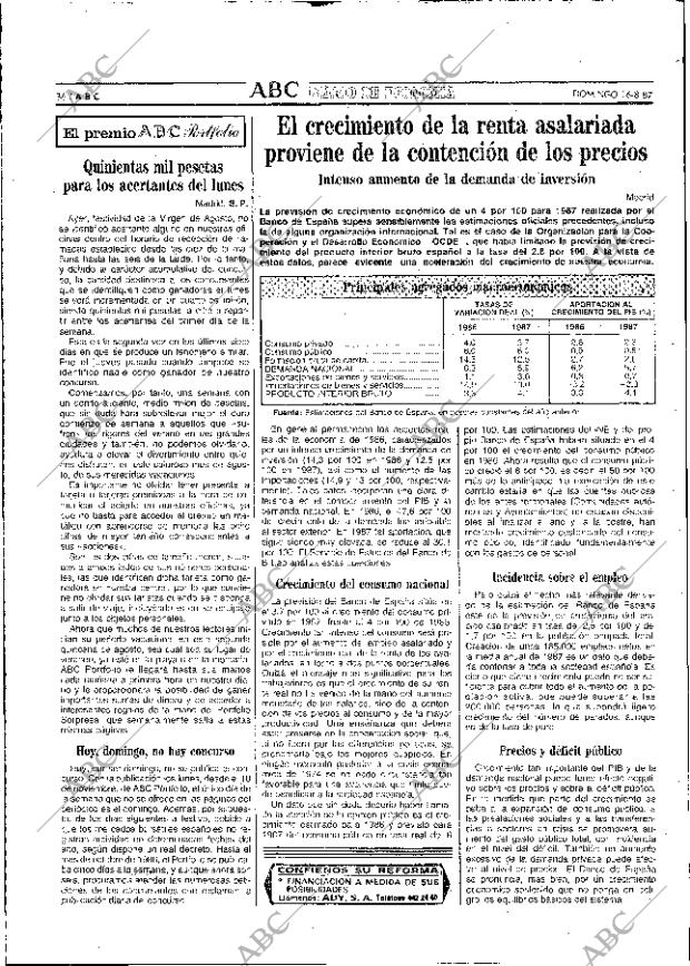 ABC MADRID 16-08-1987 página 36