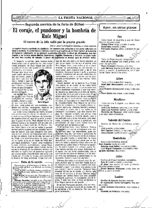ABC MADRID 18-08-1987 página 37