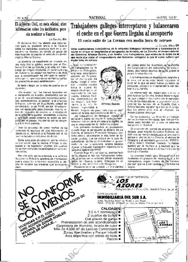 ABC SEVILLA 18-08-1987 página 18