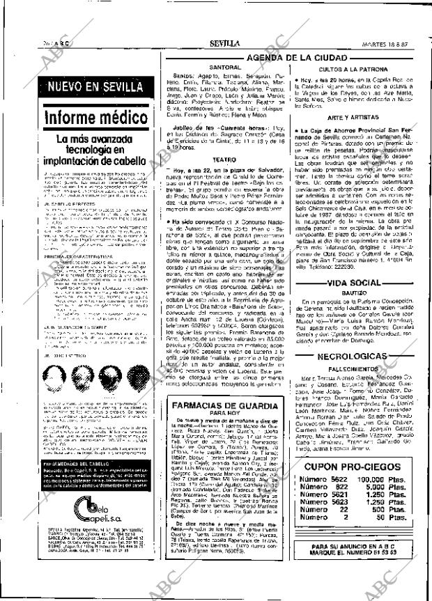 ABC SEVILLA 18-08-1987 página 26