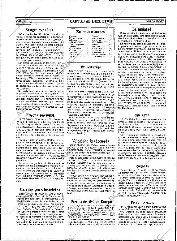 ABC MADRID 22-08-1987 página 10