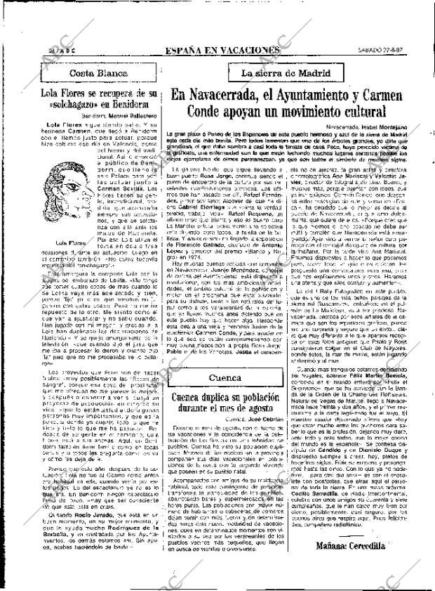 ABC MADRID 22-08-1987 página 28