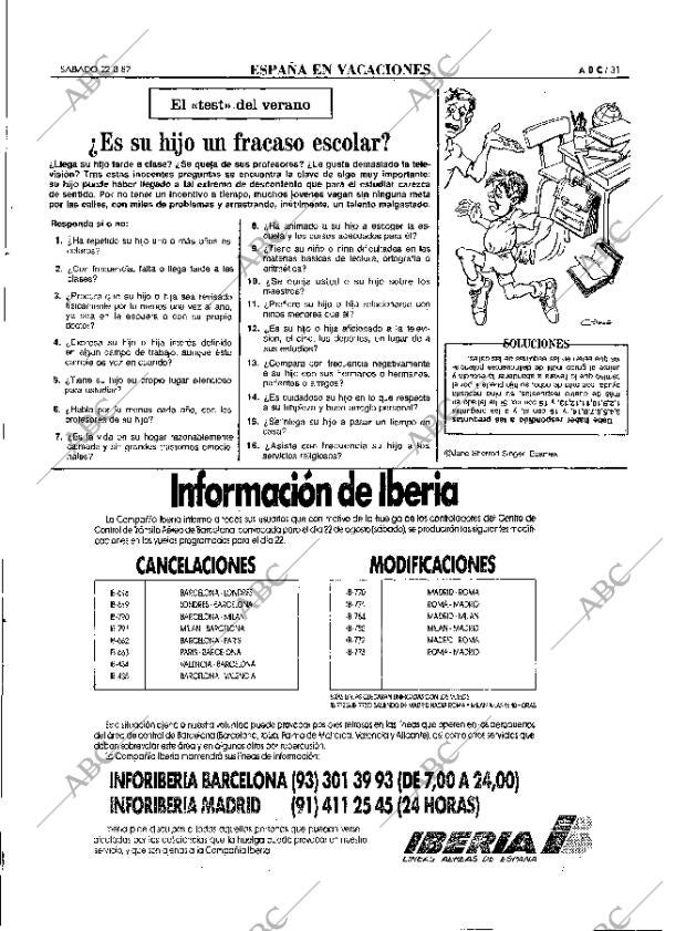 ABC MADRID 22-08-1987 página 31
