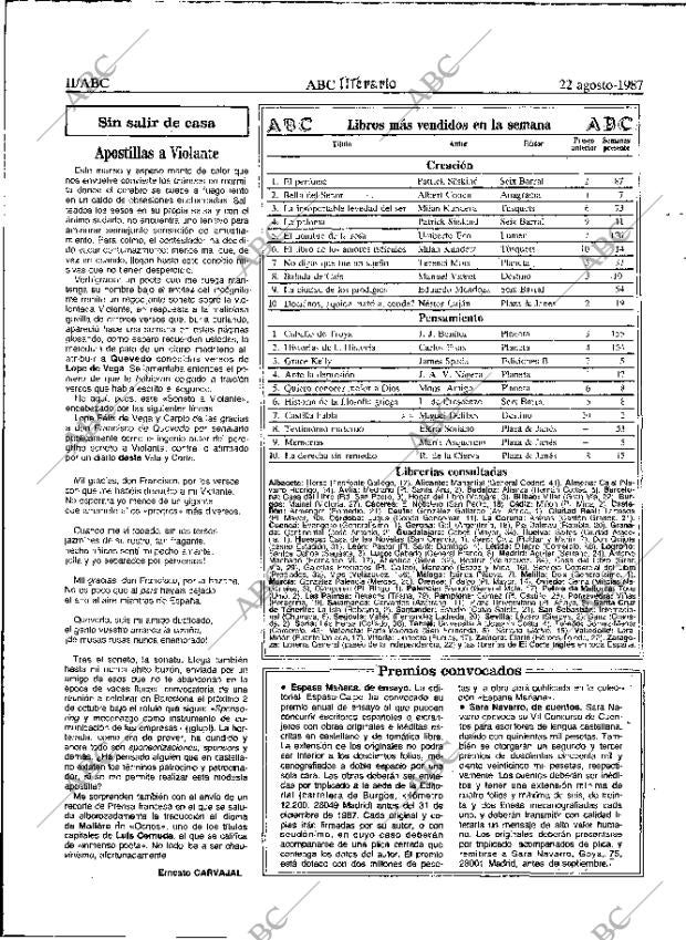 ABC MADRID 22-08-1987 página 36