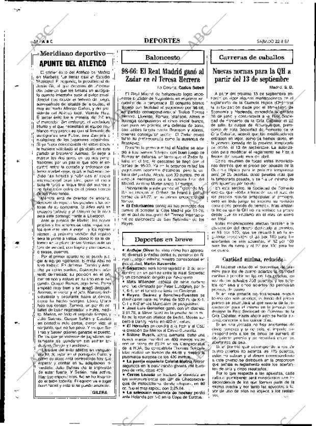 ABC MADRID 22-08-1987 página 58