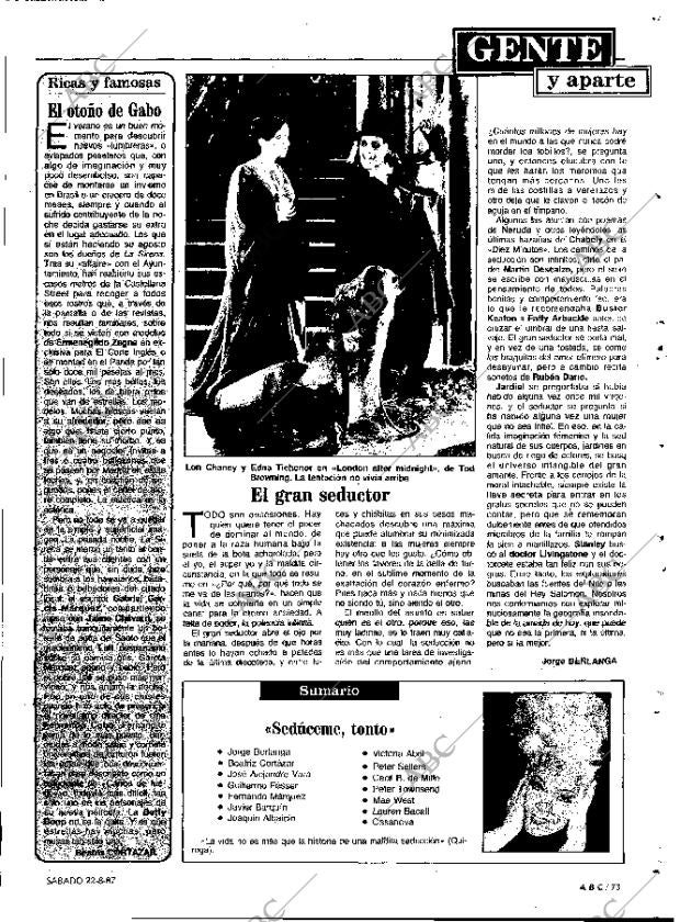 ABC MADRID 22-08-1987 página 73