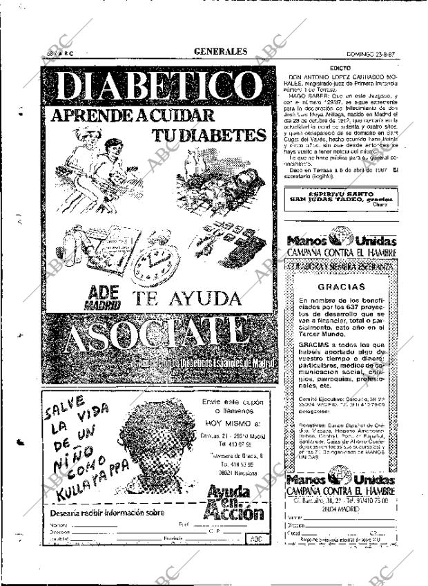 ABC MADRID 23-08-1987 página 68