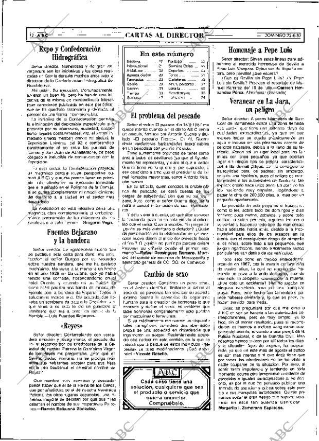 ABC SEVILLA 23-08-1987 página 12