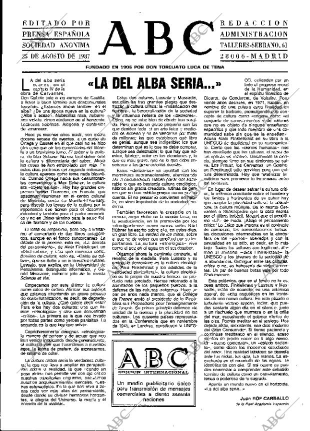 ABC MADRID 25-08-1987 página 3