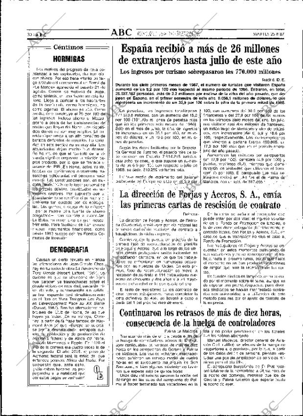 ABC MADRID 25-08-1987 página 30