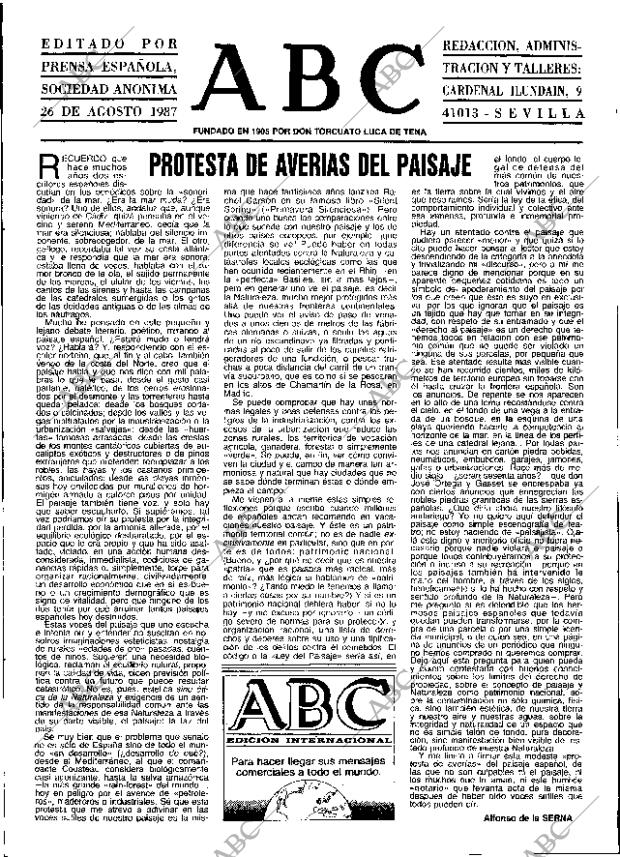 ABC SEVILLA 26-08-1987 página 3