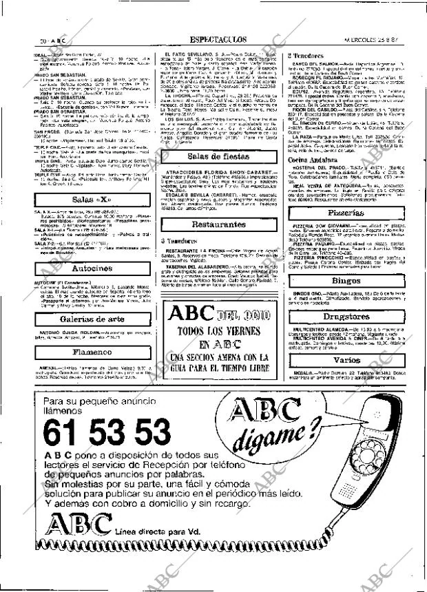 ABC SEVILLA 26-08-1987 página 50