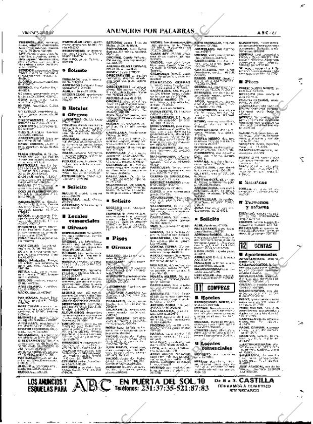 ABC MADRID 28-08-1987 página 67