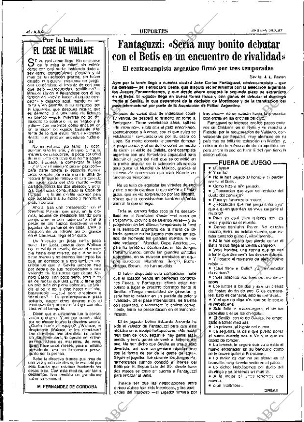 ABC SEVILLA 28-08-1987 página 48
