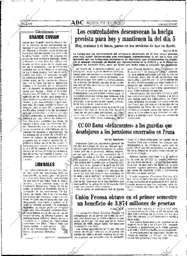 ABC MADRID 29-08-1987 página 28