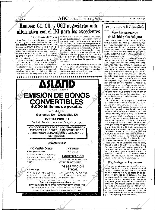 ABC MADRID 30-08-1987 página 40