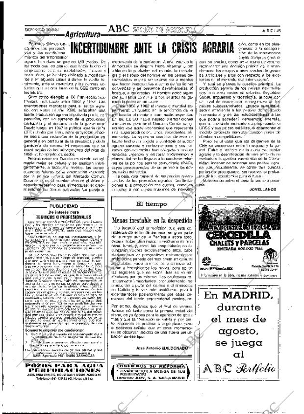 ABC MADRID 30-08-1987 página 45