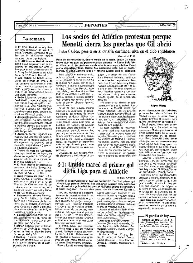 ABC MADRID 30-08-1987 página 57