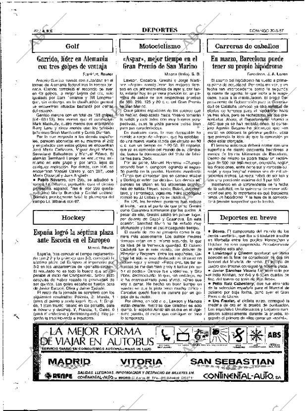 ABC MADRID 30-08-1987 página 62