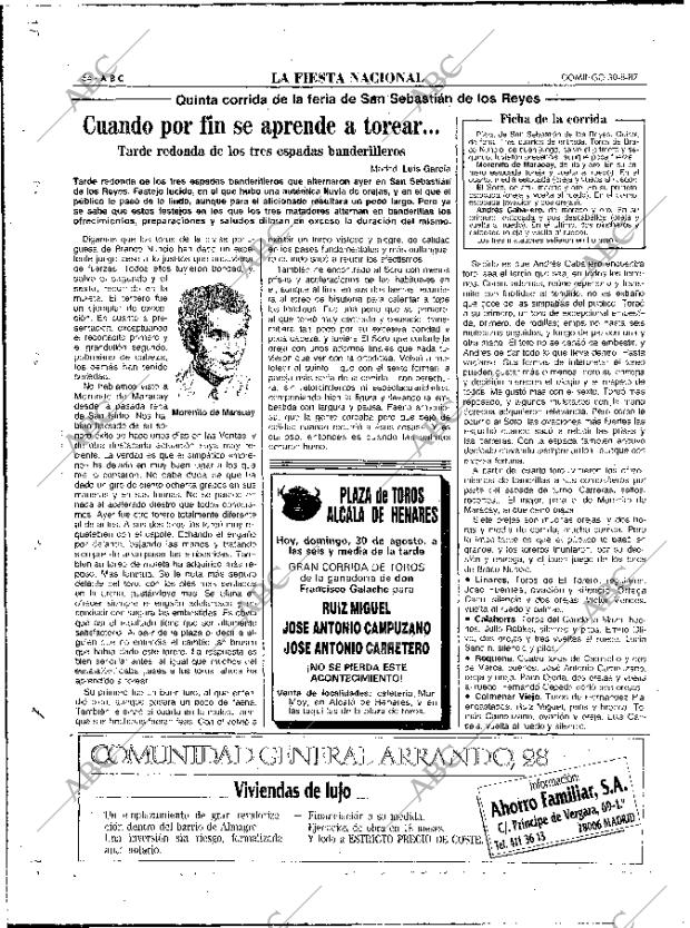 ABC MADRID 30-08-1987 página 64