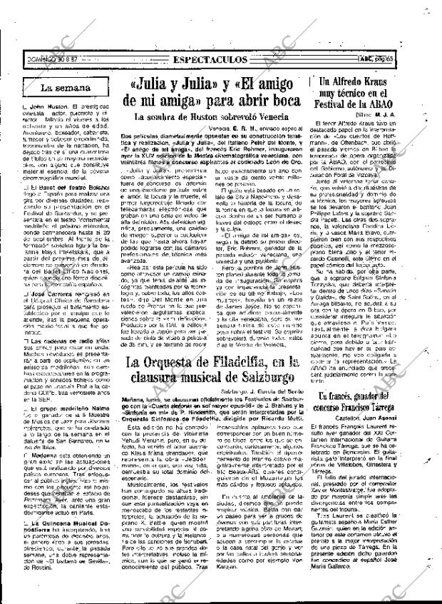 ABC MADRID 30-08-1987 página 65