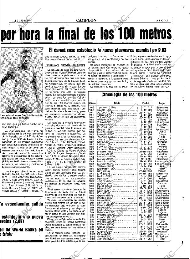 ABC MADRID 31-08-1987 página 45