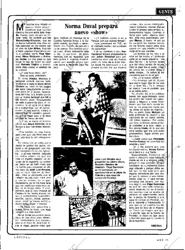 ABC MADRID 31-08-1987 página 85