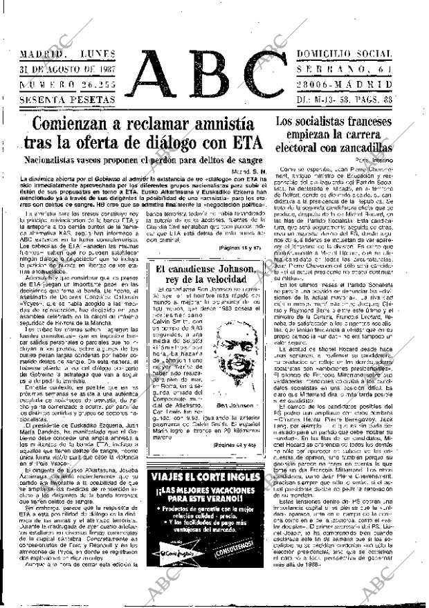 ABC MADRID 31-08-1987 página 9