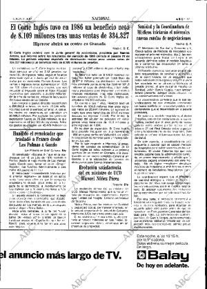 ABC SEVILLA 31-08-1987 página 17