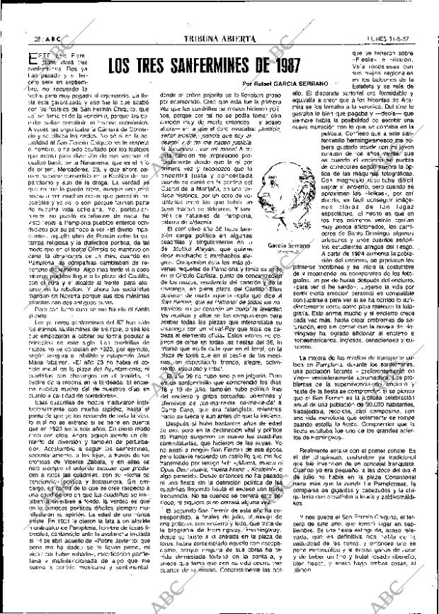 ABC SEVILLA 31-08-1987 página 28