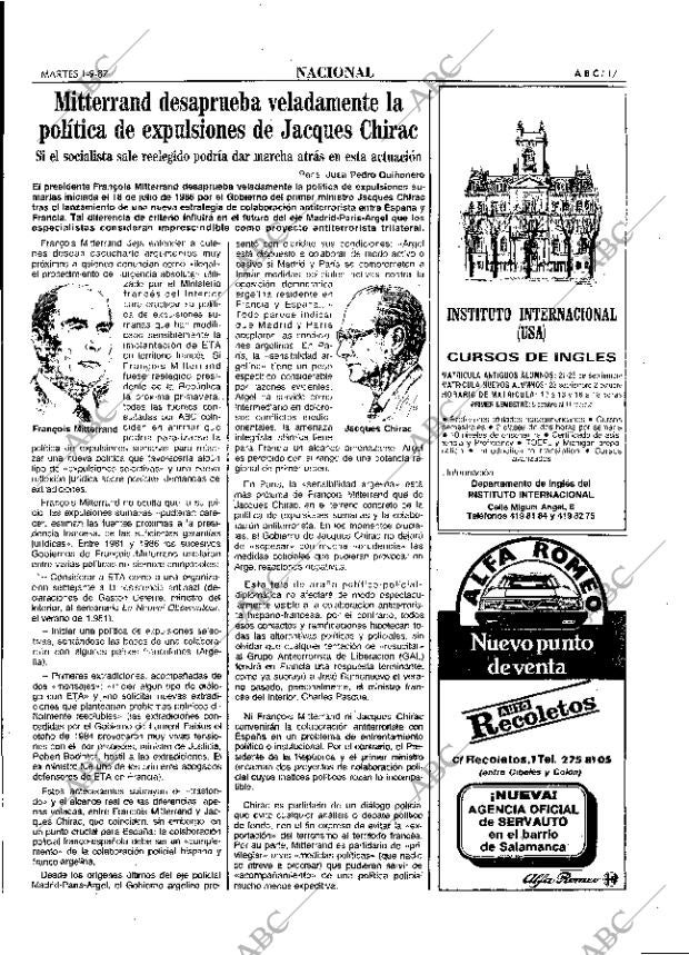 ABC MADRID 01-09-1987 página 17