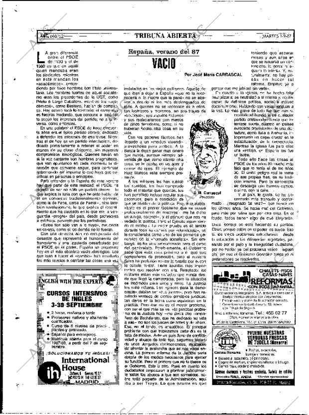 ABC MADRID 01-09-1987 página 52