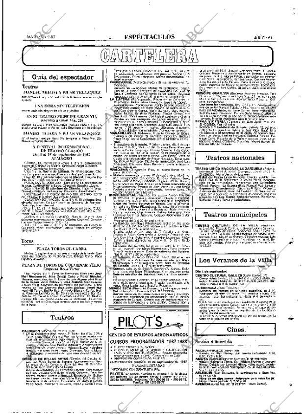 ABC MADRID 01-09-1987 página 61