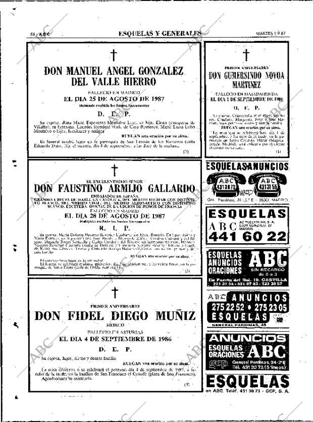 ABC MADRID 01-09-1987 página 66