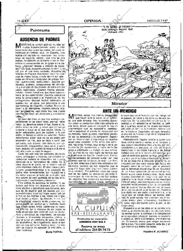 ABC MADRID 02-09-1987 página 14